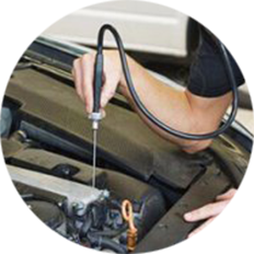 Слушаем двигатель фонендоскопоп, если выявлены посторонние шумы